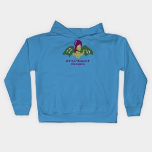 Manananggal Attachment Issues: Playful 8-Bit Mythical Art Kids Hoodie